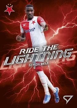 Simon Deli Slavia Praha B SportZoo Chance Narodni Liga 2025/26 Ride the Lightning #RL-10