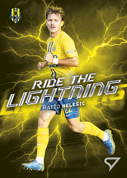 Matej Helesic Opava SportZoo Chance Narodni Liga 2025/26 Ride the Lightning #RL-13