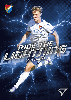 David Latal Banik Ostrava B SportZoo Chance Narodni Liga 2025/26 Ride the Lightning #RL-14
