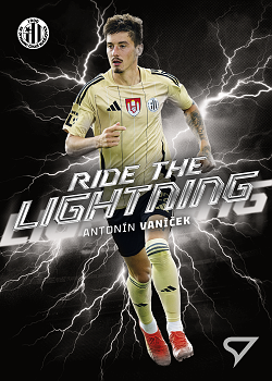Antonin Vanicek Ceske Budejovice SportZoo Chance Narodni Liga 2025/26 Ride the Lightning #RL-15