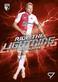 Tomas Celustka Kromeriz SportZoo Chance Narodni Liga 2025/26 Ride the Lightning #RL-16