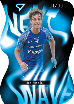 Jan Franek Vlasim SportZoo Chance Narodni Liga 2025/26 Next Wave Light Silver /99 #NW-04
