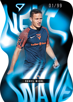 Daniel Michl Vlasim SportZoo Chance Narodni Liga 2025/26 Next Wave Light Silver /99 #NW-05