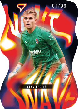 Adam Hrdina Zbrojovka Brno SportZoo Chance Narodni Liga 2025/26 Next Wave Light Silver /99 #NW-06