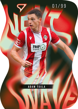 Adam Toula 	Viktoria Zizkov SportZoo Chance Narodni Liga 2025/26 Next Wave Light Silver /99 #NW-08