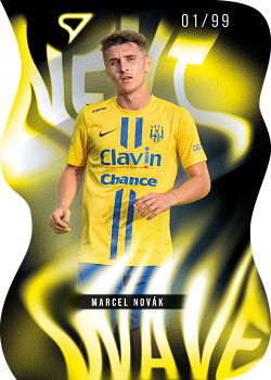 Marcel Novak Opava SportZoo Chance Narodni Liga 2025/26 Next Wave Light Silver /99 #NW-12