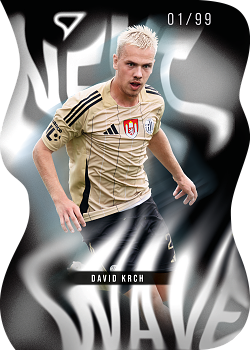 David Krch Ceske Budejovice SportZoo Chance Narodni Liga 2025/26 Next Wave Light Silver /99 #NW-15