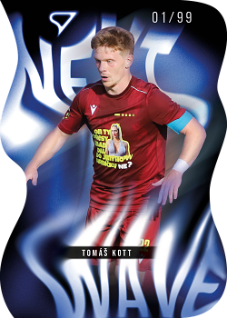 Tomas Kott Usti nad Labem SportZoo Chance Narodni Liga 2025/26 Next Wave Light Silver /99 #NW-17