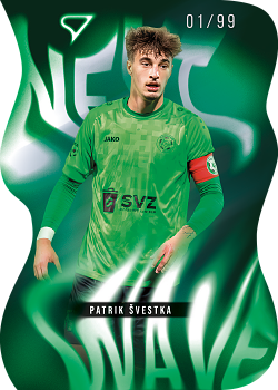 Patrik Svestka Pribram SportZoo Chance Narodni Liga 2025/26 Next Wave Light Silver /99 #NW-18