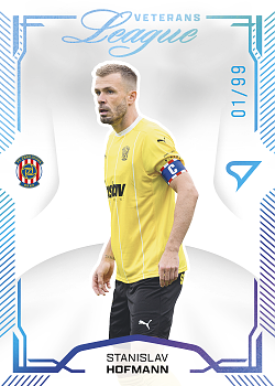 Stanislav Hofmann Zbrojovka Brno SportZoo Chance Narodni Liga 2025/26 League Veterans Teal Blue x/99 #LV-2