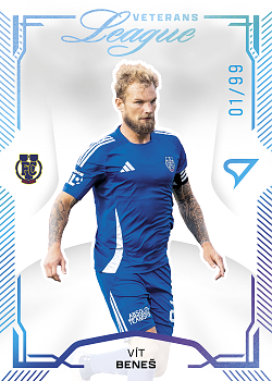 Vit Benes Jihlava SportZoo Chance Narodni Liga 2025/26 League Veterans Teal Blue x/99 #LV-5