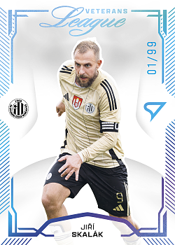Jiri Skalak Ceske Budejovice SportZoo Chance Narodni Liga 2025/26 League Veterans Teal Blue x/99 #LV-7