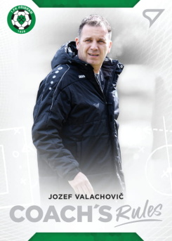 Jozef Valachovic Pribram SportZoo FORTUNA:LIGA 2020/21 2. serie Coach's Rules #CR02
