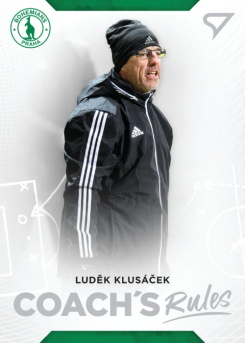 Ludek Klusacek Bohemians Praha SportZoo FORTUNA:LIGA 2020/21 2. serie Coach's Rules #CR04