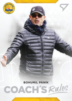 Bohumil Panik Zlin SportZoo FORTUNA:LIGA 2020/21 2. serie Coach's Rules #CR06
