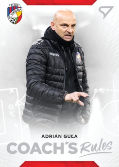 Adrian Gula Viktoria Plzen SportZoo FORTUNA:LIGA 2020/21 2. serie Coach's Rules #CR08