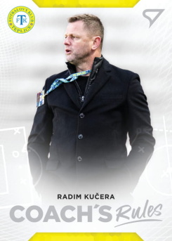 Radim Kucera Teplice SportZoo FORTUNA:LIGA 2020/21 2. serie Coach's Rules #CR13