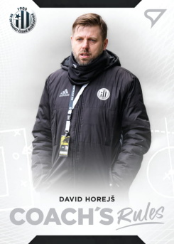 David Horejs Ceske Budejovice SportZoo FORTUNA:LIGA 2020/21 2. serie Coach's Rules #CR15
