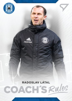 Radoslav Latal Sigma Olomouc SportZoo FORTUNA:LIGA 2020/21 2. serie Coach's Rules #CR16