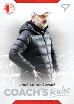 Jindrich Trpisovsky Slavia Praha SportZoo FORTUNA:LIGA 2020/21 2. serie Coach's Rules #CR17