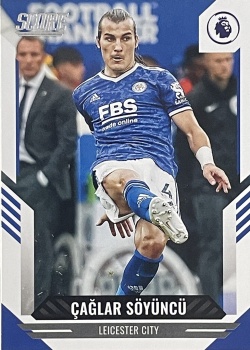 Caglar Soyuncu Leicester City Panini Score Premier League 2021/22 #92