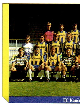 Tymove foto Opava samolepka SL Italy Cesky Fotbal 1995/96 #227