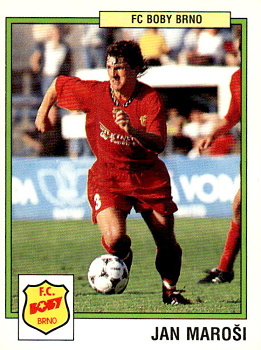 Jan Marosi Brno samolepka Panini Cesky Fotbal 1997 #46