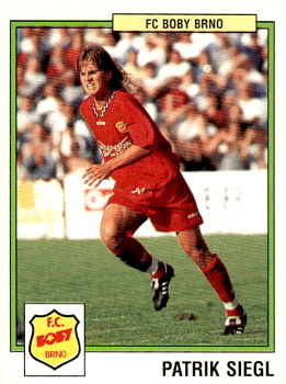Patrik Siegl Brno samolepka Panini Cesky Fotbal 1997 #48