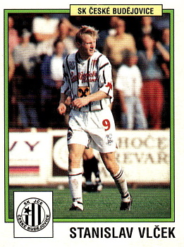 Stanislav Vlcek Ceske Budejovice samolepka Panini Cesky Fotbal 1997 #84