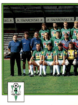 Tymove foto Jablonec samolepka Panini Cesky Fotbal 1997 #108