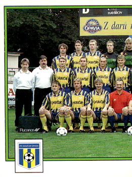 Tymove foto Opava samolepka Panini Cesky Fotbal 1997 #142