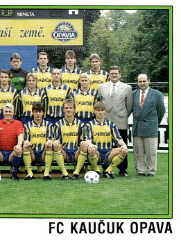 Tymove foto Opava samolepka Panini Cesky Fotbal 1997 #143