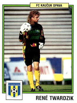 Rene Twardzik Opava samolepka Panini Cesky Fotbal 1997 #144