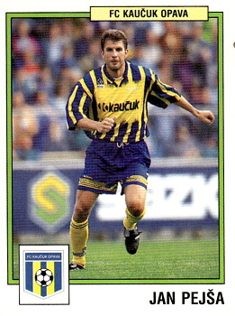 Jan Pejsa Opava samolepka Panini Cesky Fotbal 1997 #149