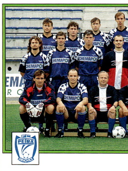 Tymove foto Drnovice samolepka Panini Cesky Fotbal 1997 #159