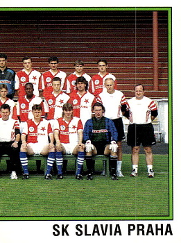 Tymove foto Slavia Praha samolepka Panini Cesky Fotbal 1997 #194