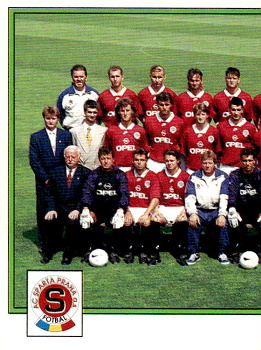 Tymove foto Sparta Praha samolepka Panini Cesky Fotbal 1997 #227
