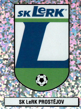 Logo Prostejov samolepka Panini Cesky Fotbal 1997 #354