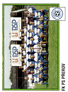 Tymove foto Prerov samolepka Panini Cesky Fotbal 1997 #366