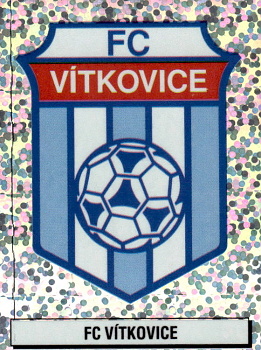 Logo Vitkovice samolepka Panini Cesky Fotbal 1997 #393
