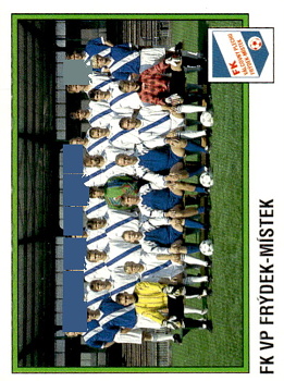 Tymove foto Frydek-Mistek samolepka Panini Cesky Fotbal 1997 #398