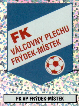 Logo Frydek-Mistek samolepka Panini Cesky Fotbal 1997 #402