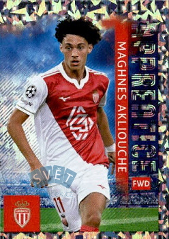Maghnes Akliouche AS Monaco samolepka Topps UEFA Champions League 2025/26  #77