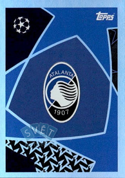 Logo Atalanta BC samolepka Topps UEFA Champions League 2025/26  #84