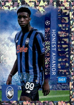 Honest Ahanor Atalanta BC samolepka Topps UEFA Champions League 2025/26  #91