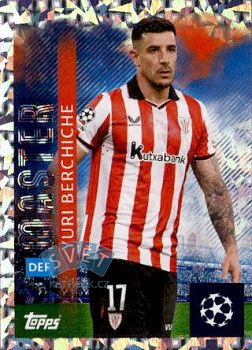 Yuri Berchiche Athletic Bilbao samolepka Topps UEFA Champions League 2025/26  #104