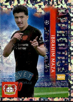 Ibrahim Maza Bayer 04 Leverkusen samolepka Topps UEFA Champions League 2025/26  #133