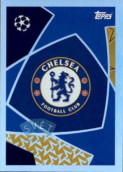 Logo Chelsea samolepka Topps UEFA Champions League 2025/26  #154