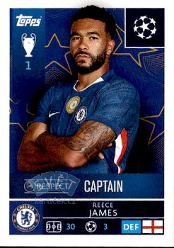 Reece James Chelsea samolepka Topps UEFA Champions League 2025/26  #155