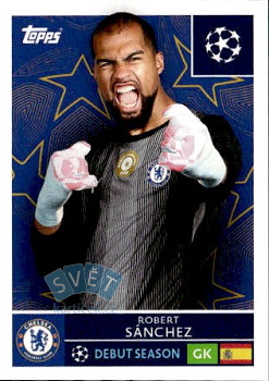 Robert Sanchez Chelsea samolepka Topps UEFA Champions League 2025/26  #156